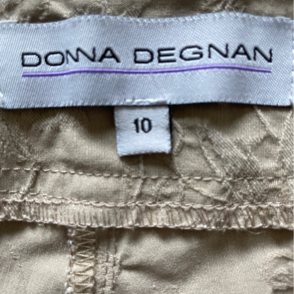 Tan pants with Elegant Design